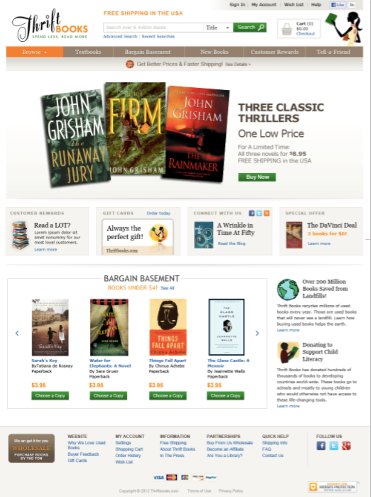 Top 10 Best Sites For Used Books TopTeny