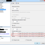 Transaction Log SQL Server 2008 R2 Log File Location Database