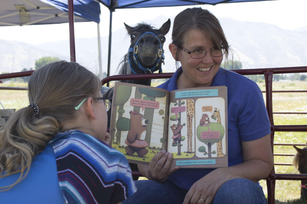 Utah State University Brings Horses To North Logan Library s Summer 