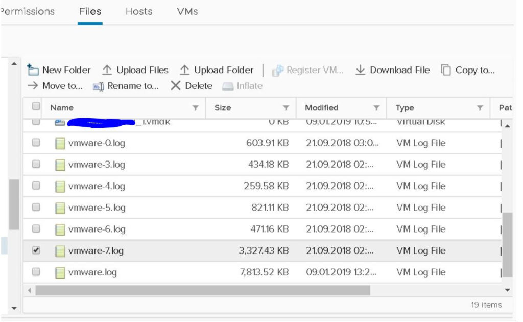Vm Log Files VMware Technology Network VMTN