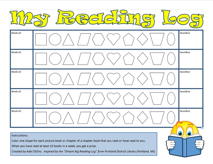 We Loved The Reading Log From Portland District Library So Much That We 