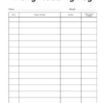 47 Printable Reading Log Templates For Kids Middle School Adults