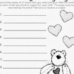 ABC s And Polka Dots February Book It Reading Log