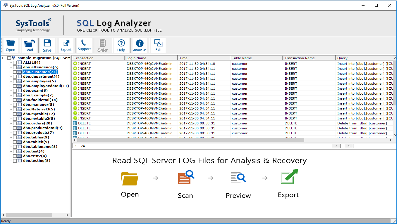 Best Tool To Read SQL Transaction Log