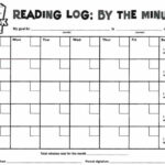 Book It Reading Log By The Minute Reading Log Reading Calendars