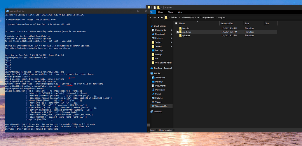 Chapter 2 Lab Analyze Log Components No Log File After Running 