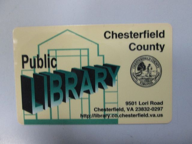 Chesterfield County Public Library Summer Reading Program Library 