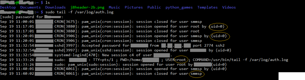 Cron Suspicious Entries In var log auth log Unix Linux Stack 