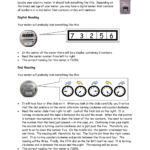 Electric Meter Reading Worksheet Pdf Isacork