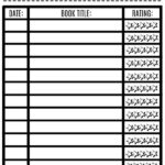 Free Printable Reading Log For Kids Reading Log Printable Reading