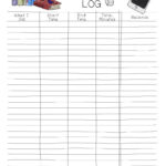 Free Printable Reading Video Game Log