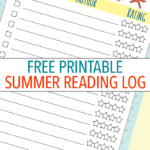 Free Printable Summer Reading Log An Epic Way To Fill It Sunny Day