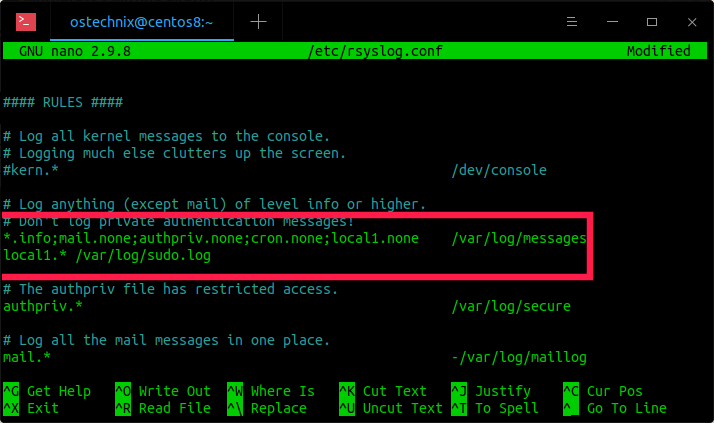 How To Change Default Sudo Log File In Linux Linuxhowto