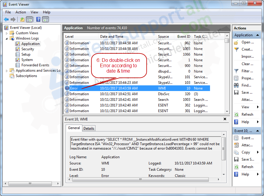 How To Check Computer Error Logs Event Viewer Logs 