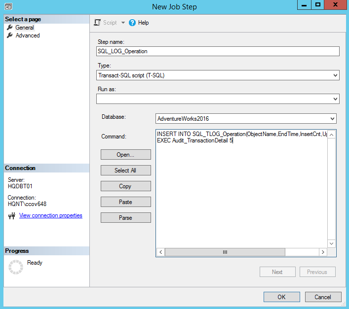 How To Continuously Read Transaction Log File Data Directly In A SQL 