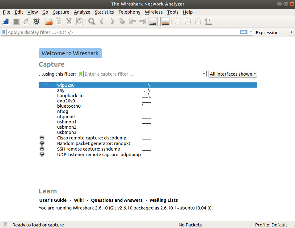 How To Install And Configure Wireshark On Ubuntu 20 04 Linux Tutorial