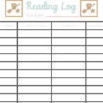 How To Log Summer Reading 2022 Reading Log Printable