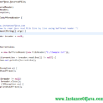How To Read A File In Java With Example Program InstanceOfJava