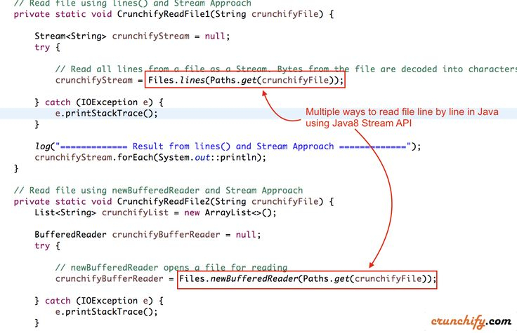 How To Read A File Line By Line Using Java 8 Stream Files lines And 