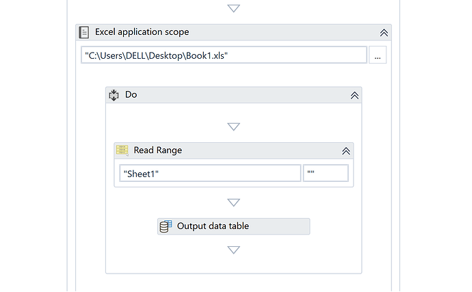 How To Read xls File Help UiPath Community Forum