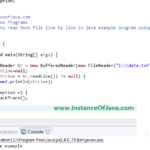 Java Read File Line By Line Example Program InstanceOfJava