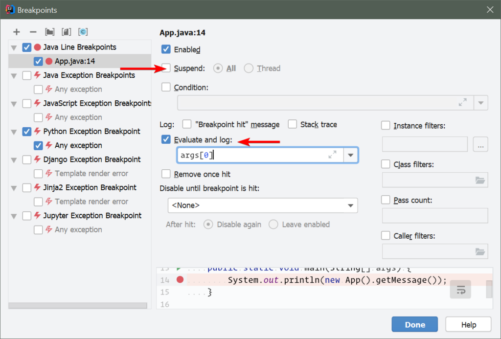 Jetbrains Ide How To Log Read Only Java Code In IntelliJ Stack Overflow