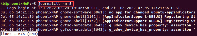 Journalctl How To Read And Edit Systemd Logs PhoenixNAP KB