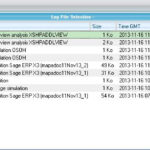 Menu To Read Log File In Sage X3 Sage X3 Tips Tricks And Components