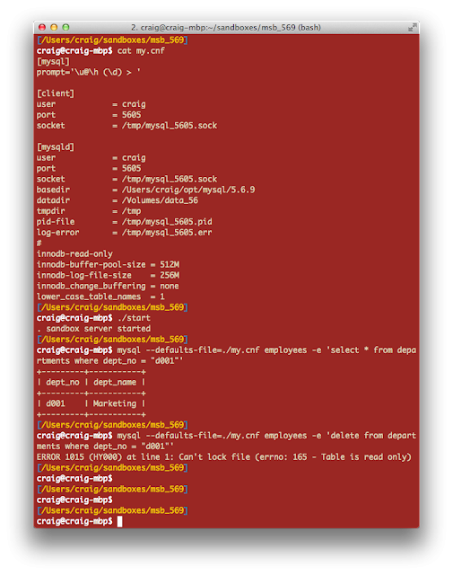 MySQL Database Stuff MySQL 5 6 Testing Innodb read only With Multiple 