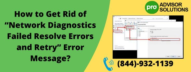 Network Diagnostics Failed Resolve Errors And Retry Quick Guide To Fix 