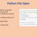 Open A File In Python PYnative