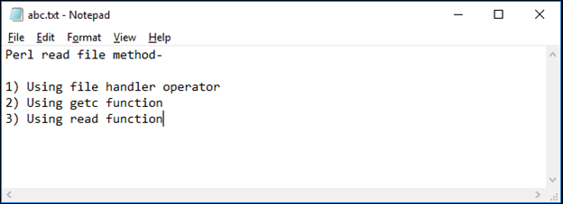 Perl Read File How To Read File In Perl Using Various Methods 