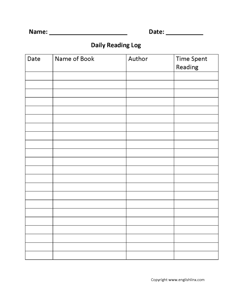 Pin By Viri Rivera On Classroom Reading Log Printable Reading Log 