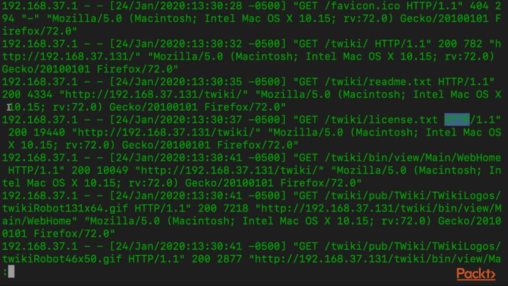 Python For Automating Information Security Reading A Log File 