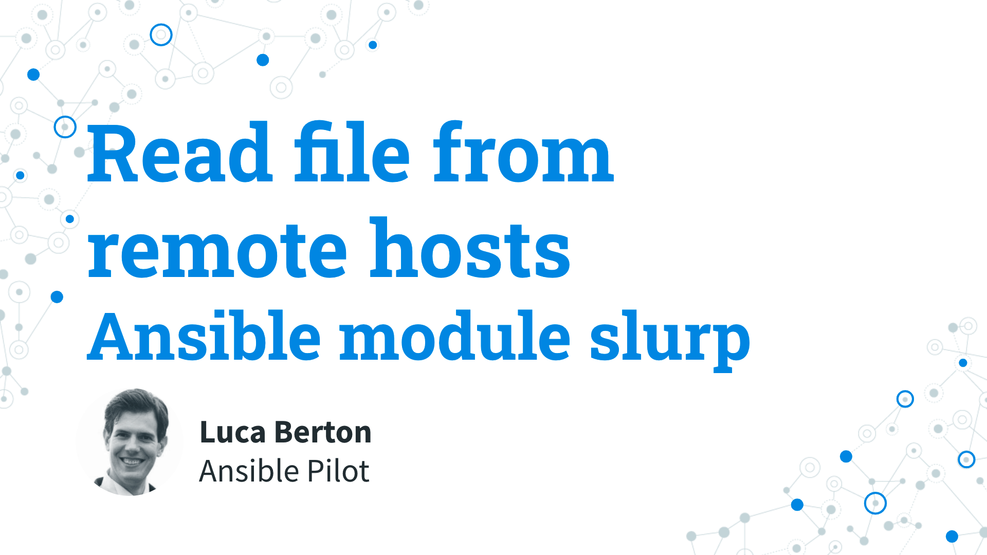 Read File From Remote Hosts Ansible Module Slurp Ansible Pilot