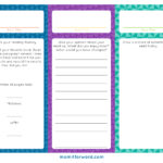 Reading Log Bookmark Printables Mom It ForwardMom It Forward