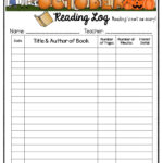 Reading Log October Reading Log Reading Incentives Reading Stations