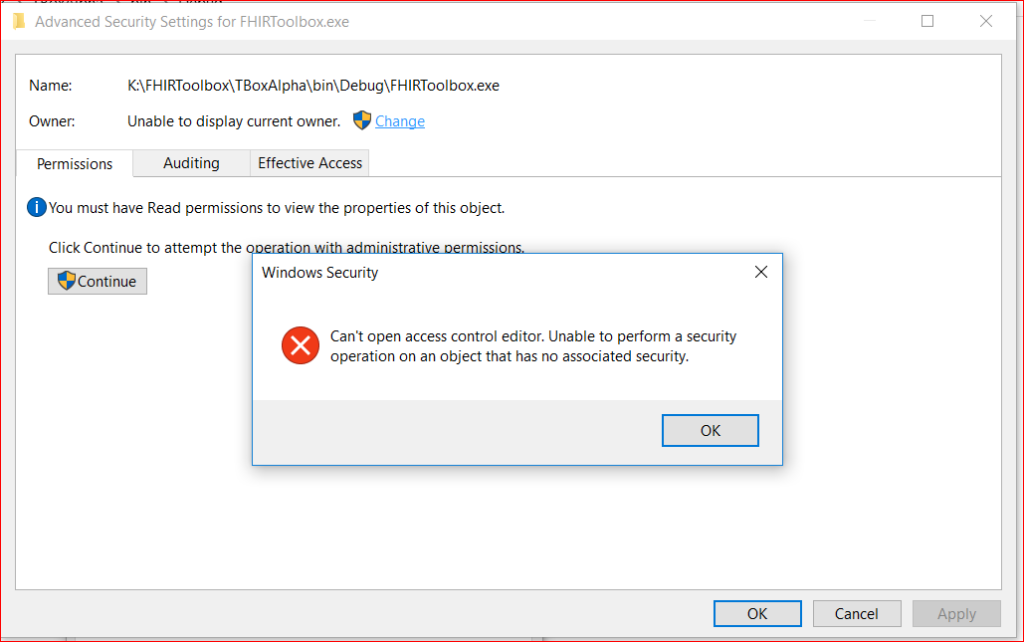 Security Unable To Read Or Delete File On Windows 10 Super User