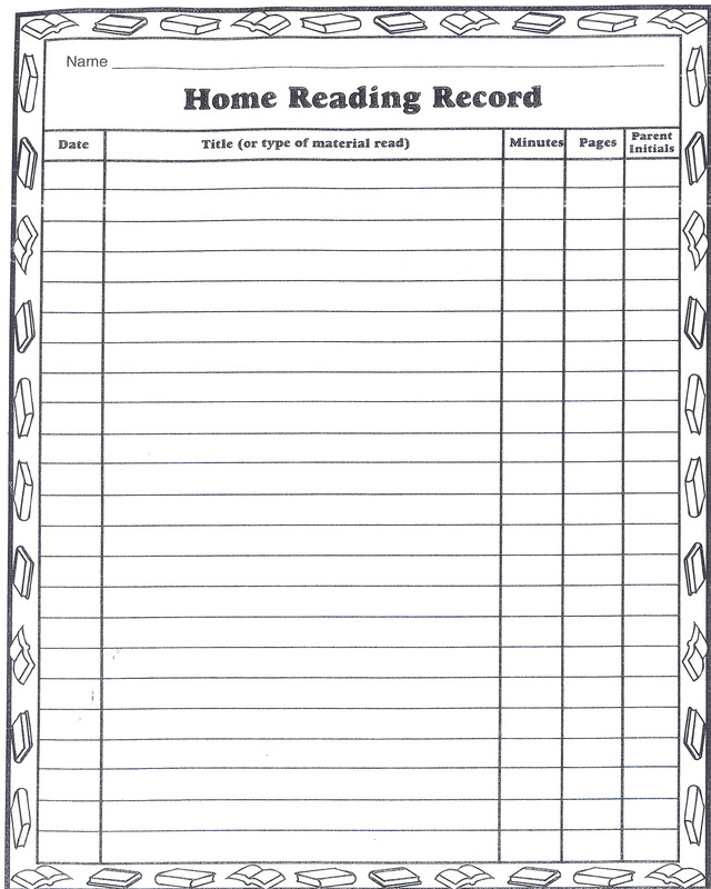 Summer Reading Log Mrs Kozlowski s First Grade