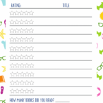 Summer Reading Log Printable Reading Log Printable Summer Reading