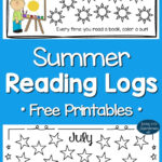 Summer Reading Logs For Kids Free Printables Raising Little Superheroes