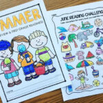 Summer Review Packet Kindergarten Reading Log Simply Kinder