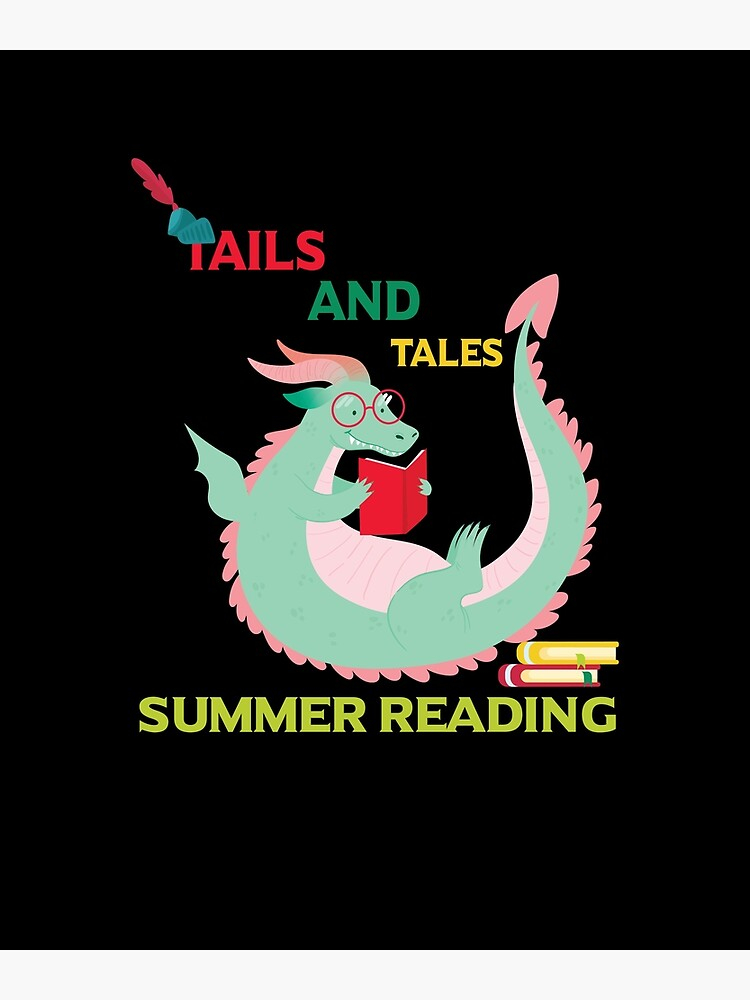  Tails And Tales Summer Reading 2021 Book Reading Dragon Photographic 