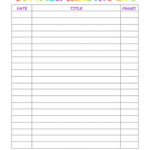 The Best Free Printable Reading Log Clifton Blog