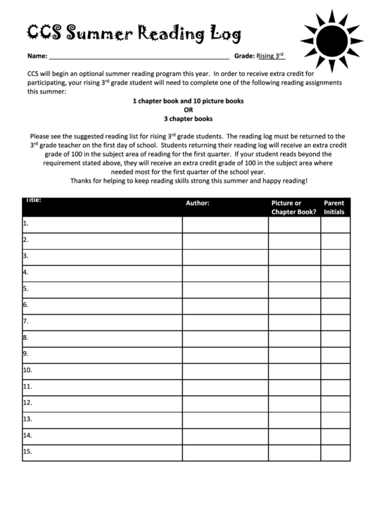 Third Grade Reading Logs Pdf 2022 Reading Log Printable