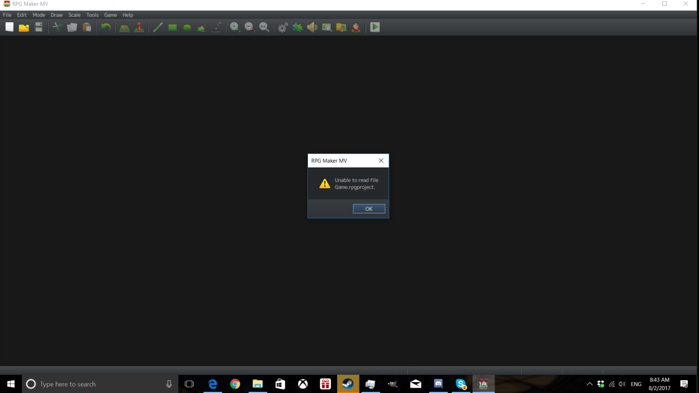 Unable To Read Project File RPG Maker Forums