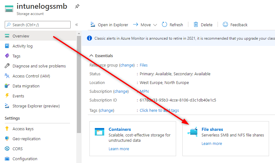 Upload Files With Intune To Azure File Share Maciej Horbacz